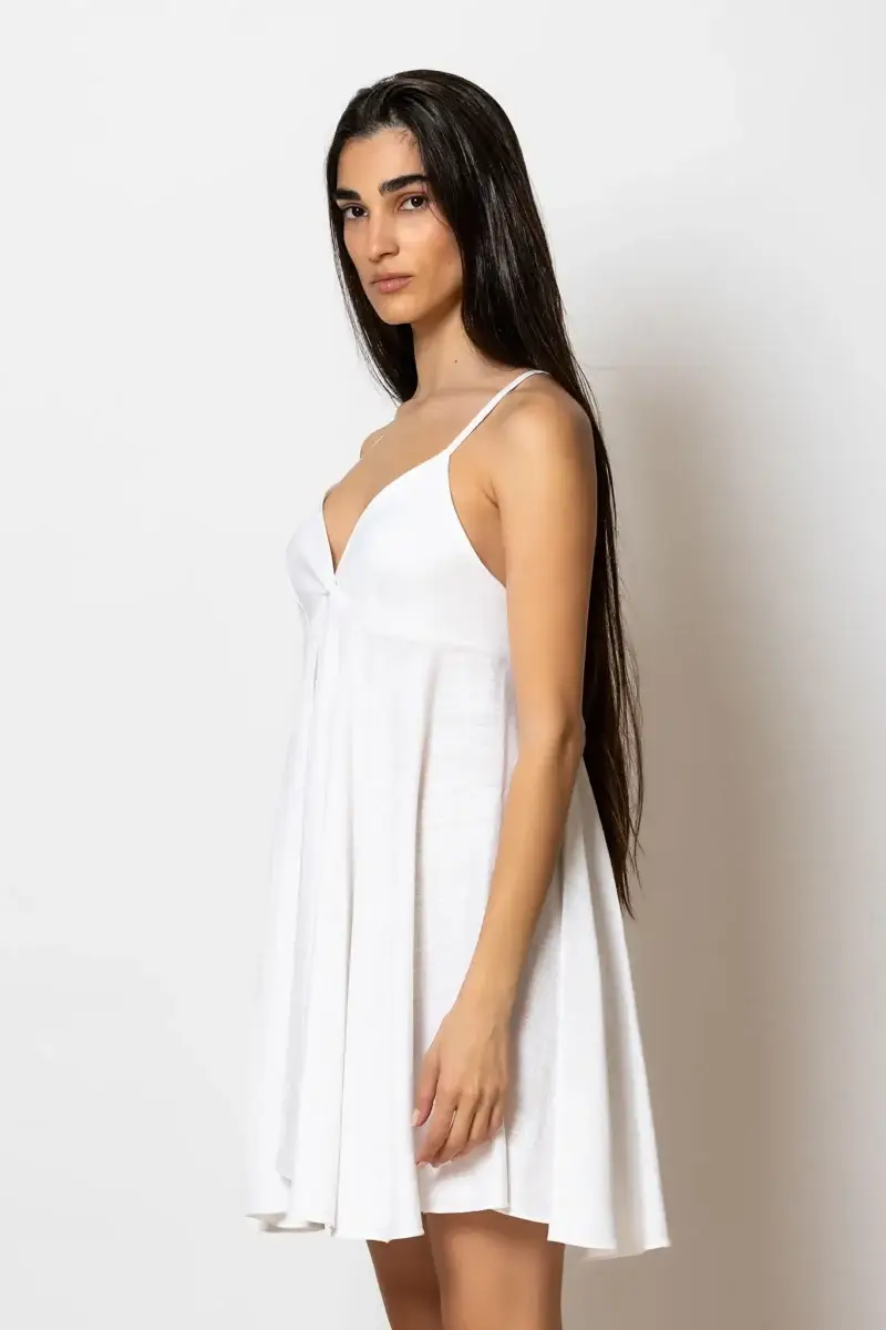Less Sonder Feeling Linen Camisole Dress