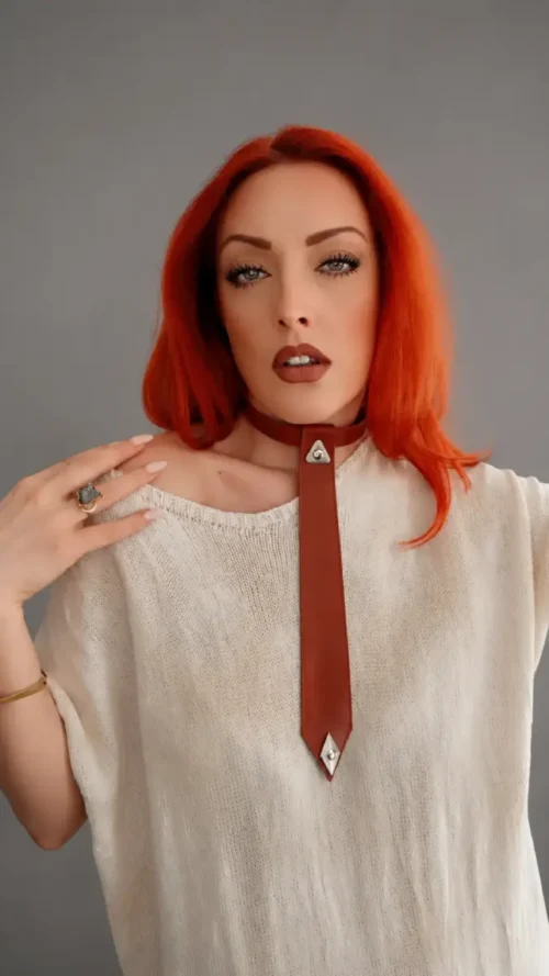 Nowhere Without Leather Tie