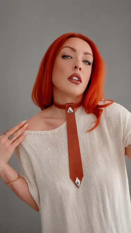 Nowhere Without Leather Tie