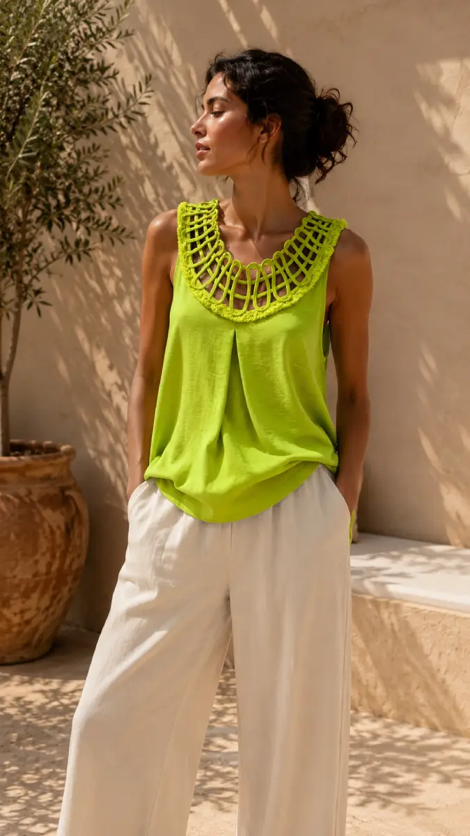 See The Sea Silk Top