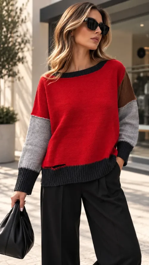 Antidote Knitwear Avril Blouse