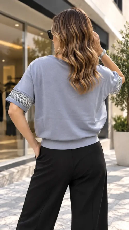 Antidote Knitwear Gilian Blouse