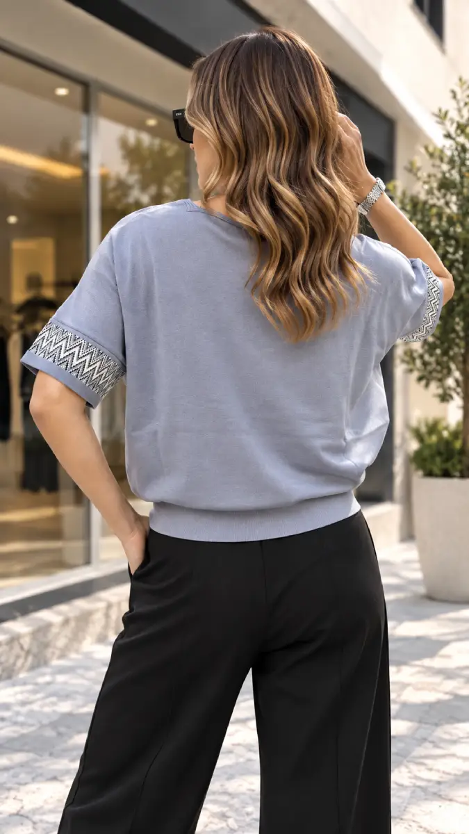 Antidote Knitwear Gilian Blouse