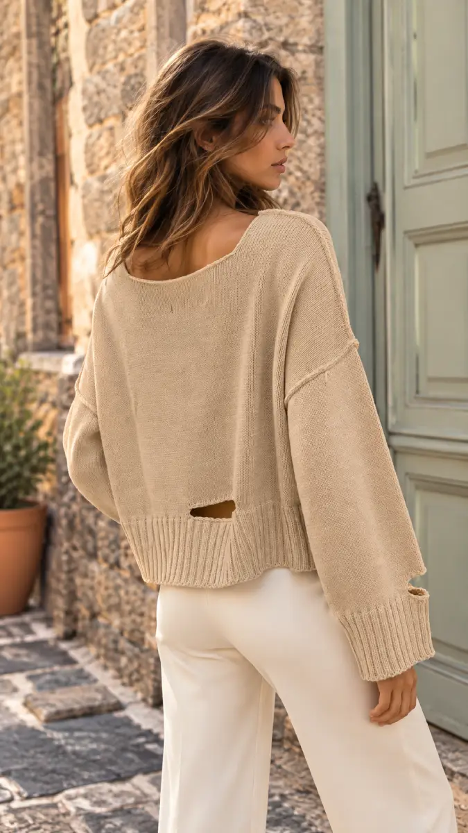 Antidote Knitwear Riana Knitted Crop