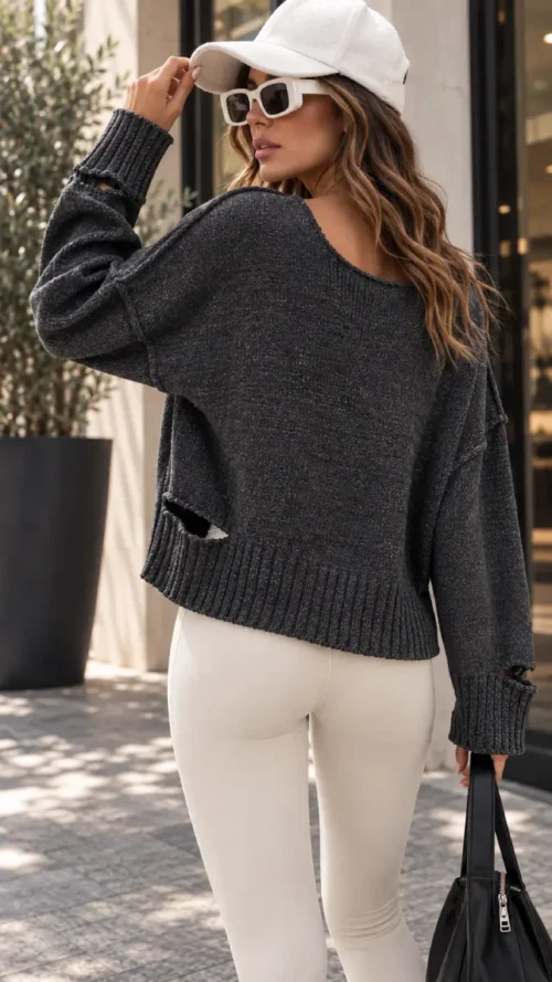 Antidote Knitwear Riana Knitted Crop