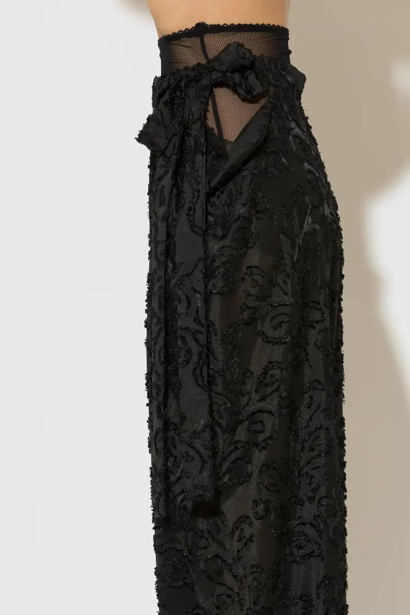 C-throu Devore Harem Pants