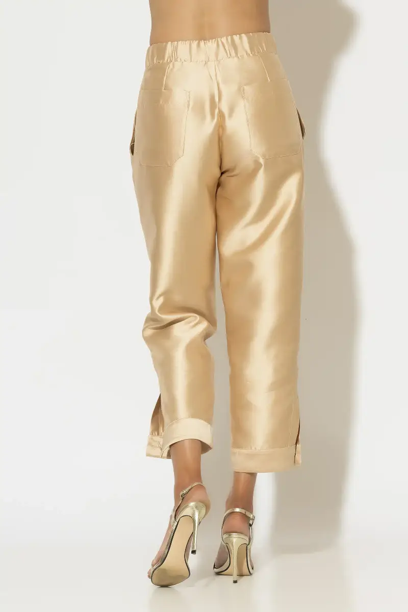 C-throu External Pockets Pants
