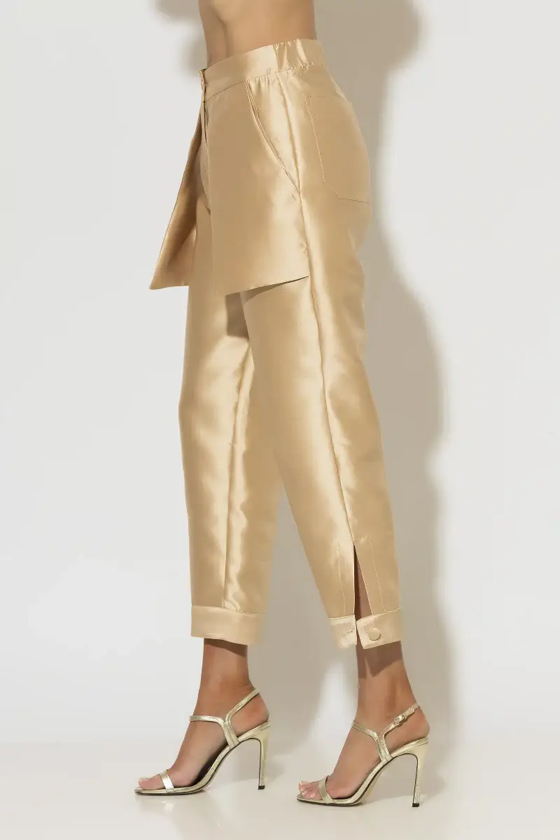 C-throu External Pockets Pants