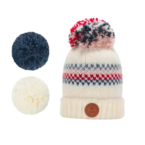 Cabaia Cream Bamboo Beanie