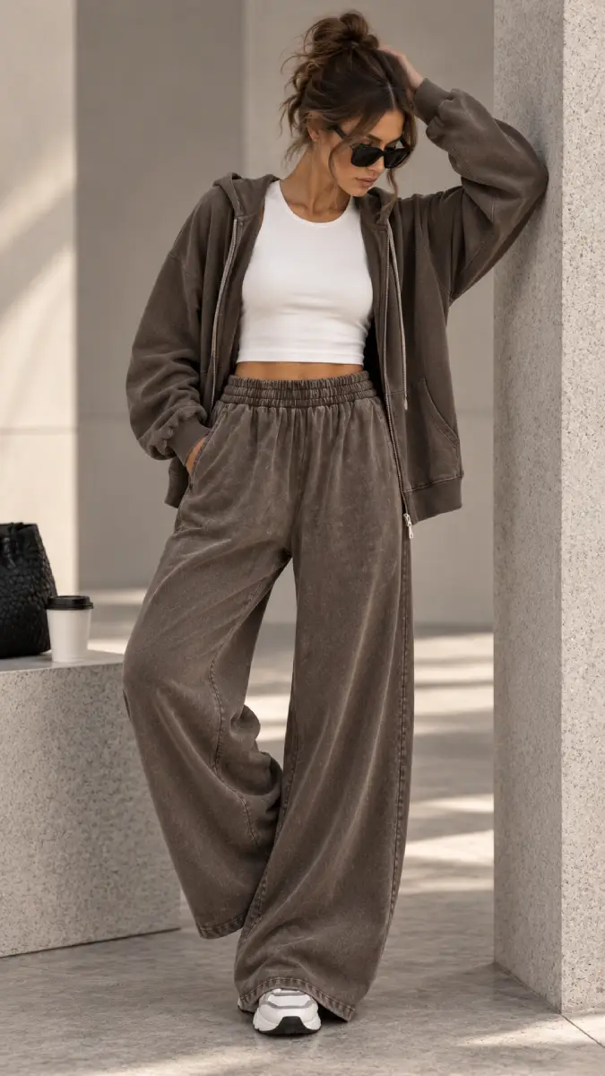 Chance Off Washed Effect Sweatpants