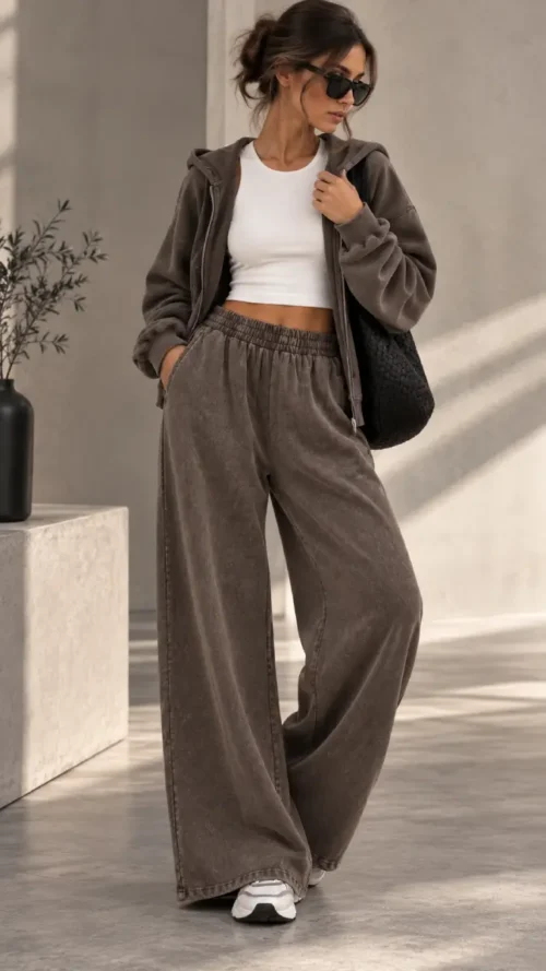 Chance Off Washed Effect Sweatpants