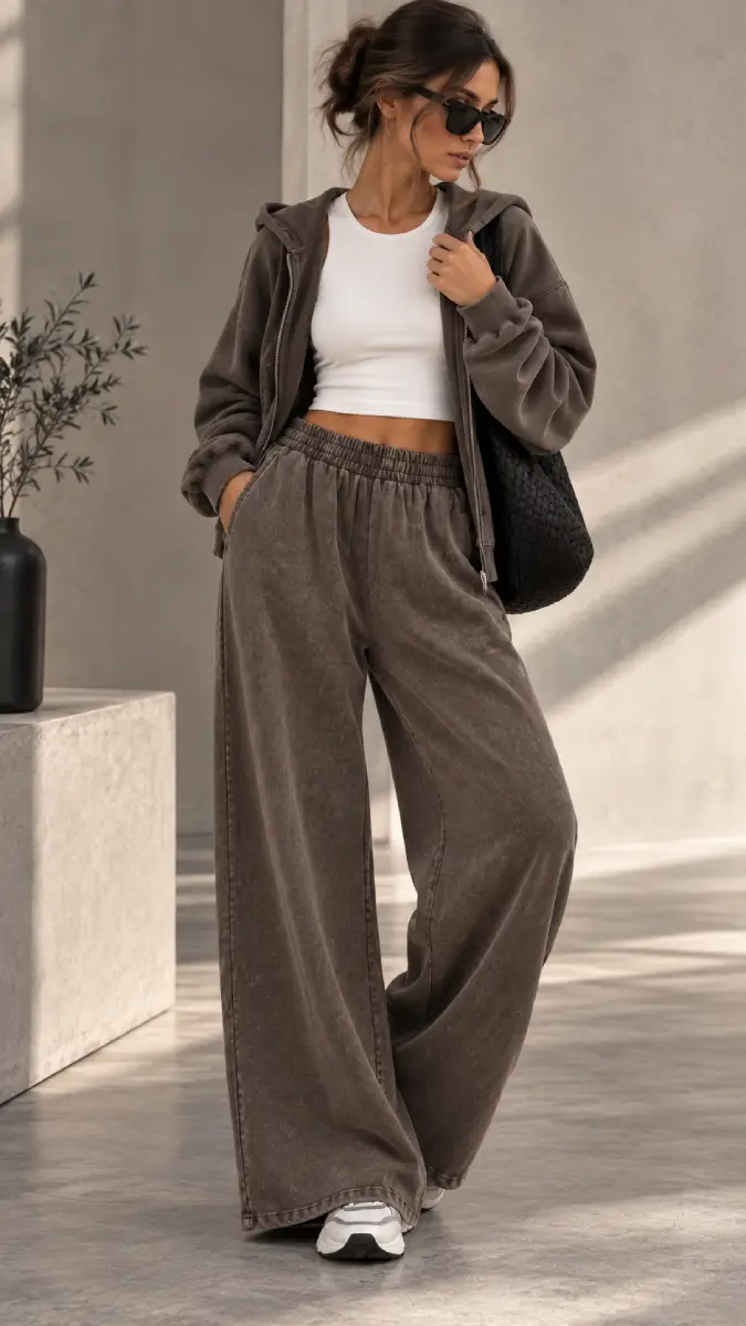 Chance Off Washed Effect Sweatpants
