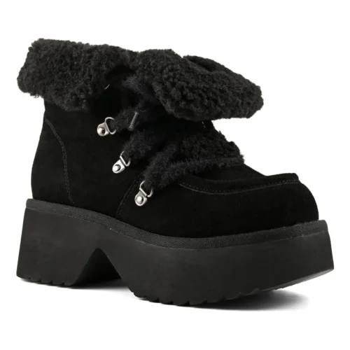 Colors Of California Lace Up Platform