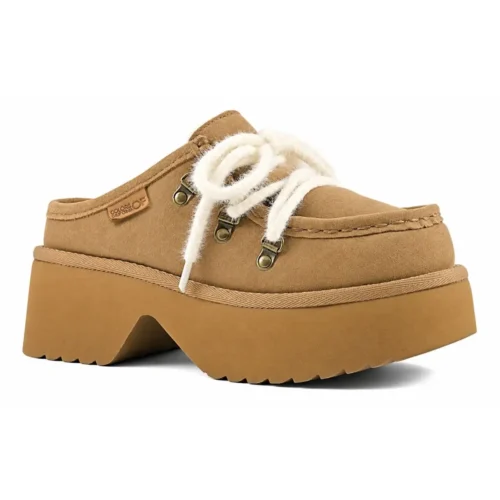 Colors Of California Suede Leather Platform