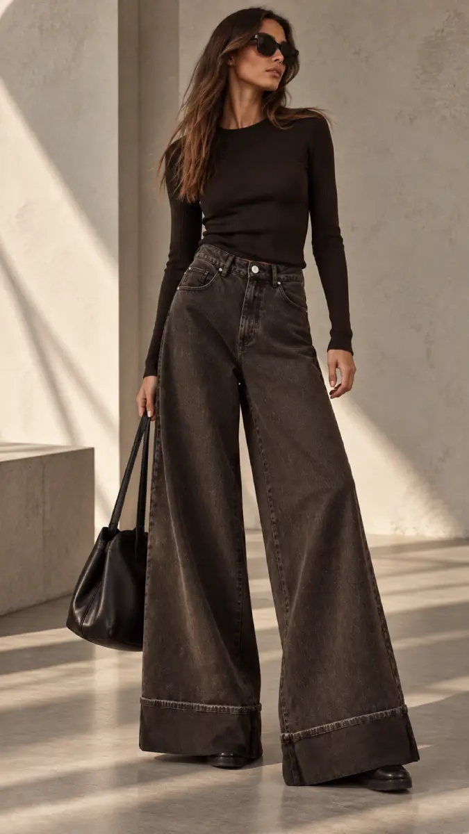 Lumina Flared Leg Jeans