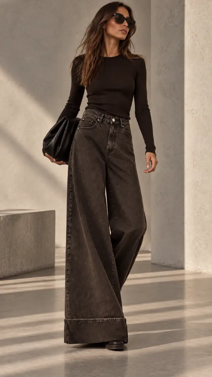 Lumina Flared Leg Jeans