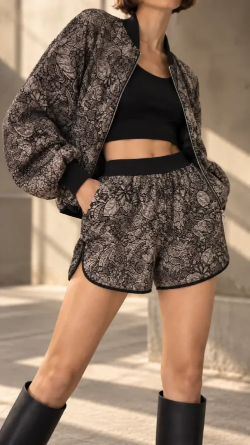 Lumina Laced Shorts