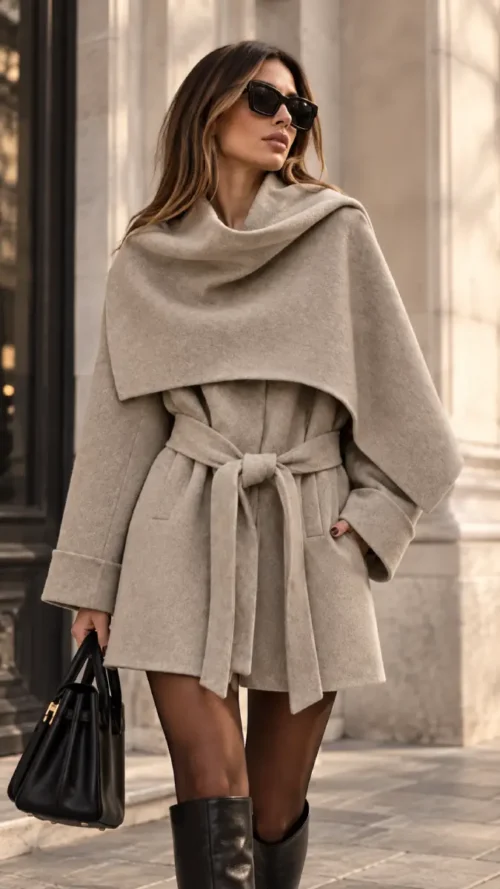 Lumina Mid Wool Coat