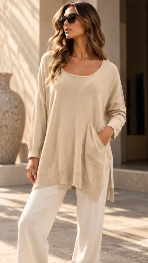 Antidote Knitwear Clara Blouse