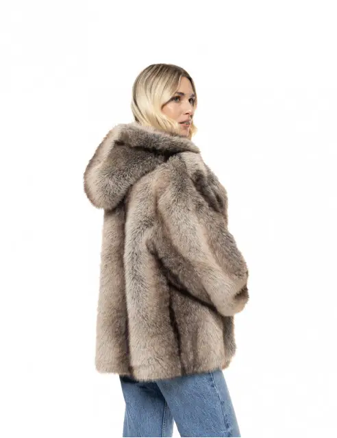 Biston Faux Fur Jacket