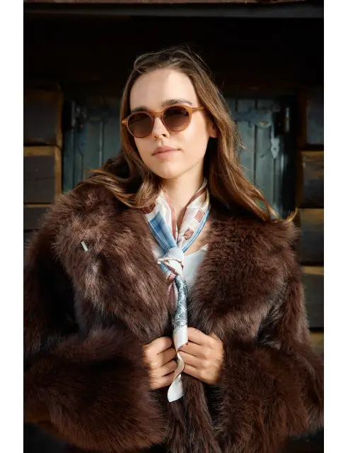 Biston Faux Fur Jacket