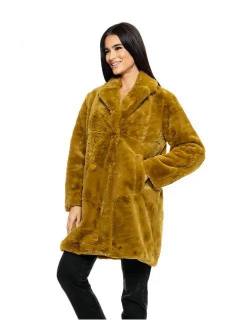 Biston Fur Demi Coat