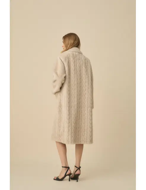Biston Long Teddy Coat