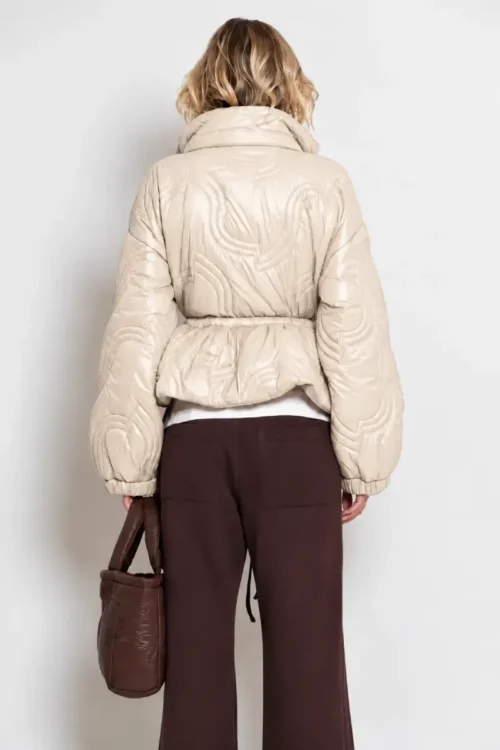 C-throu Quilted Puffer Jacket