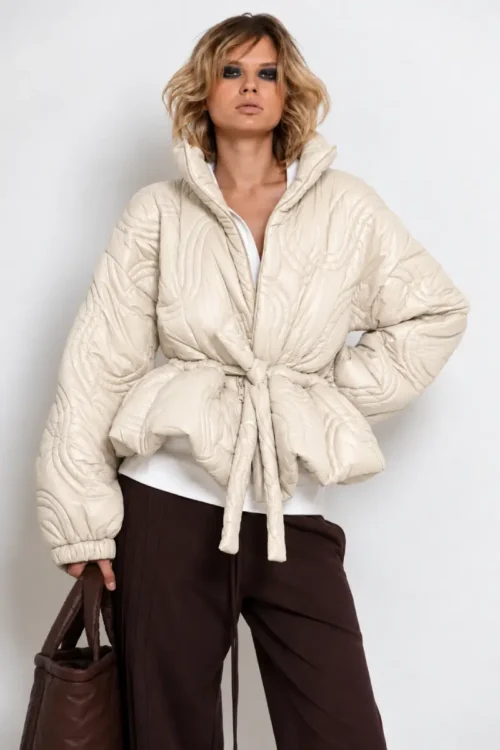 C-throu Quilted Puffer Jacket