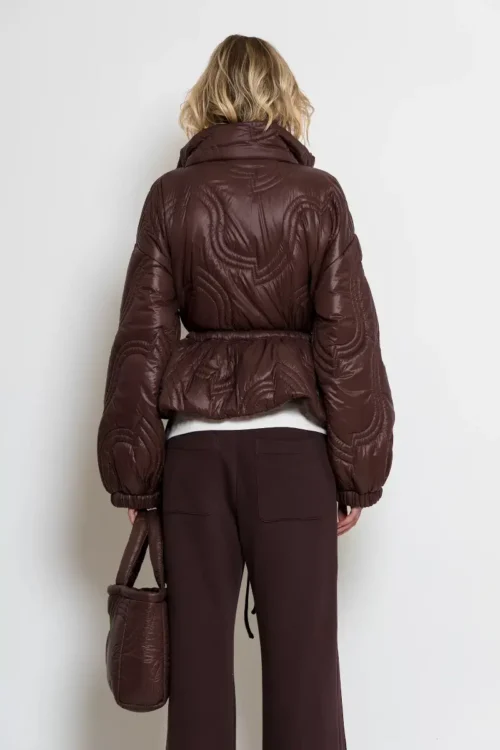 C-throu Quilted Puffer Jacket