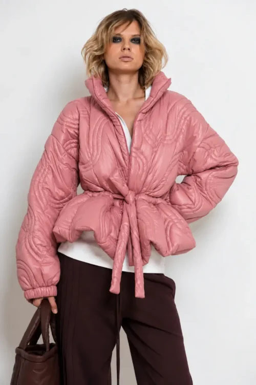 C-throu Quilted Puffer Jacket