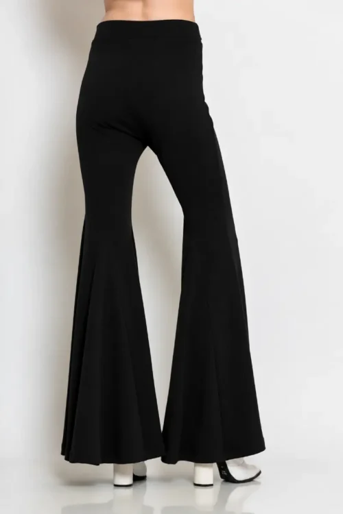 C-throu Stretch Crepe Pants