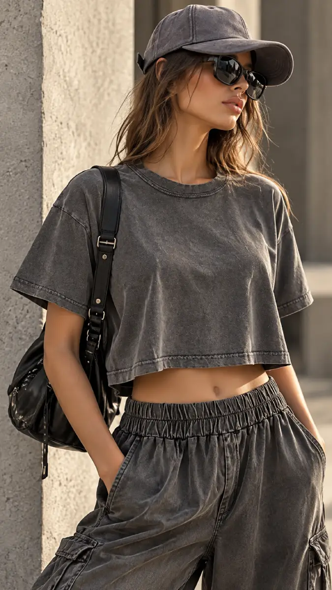 Noah Cotton Crop Top