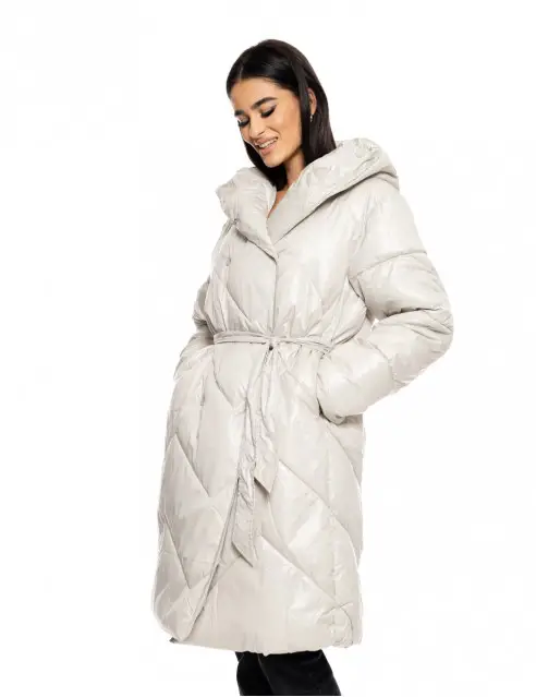 Splendid Hooded Long Jacket