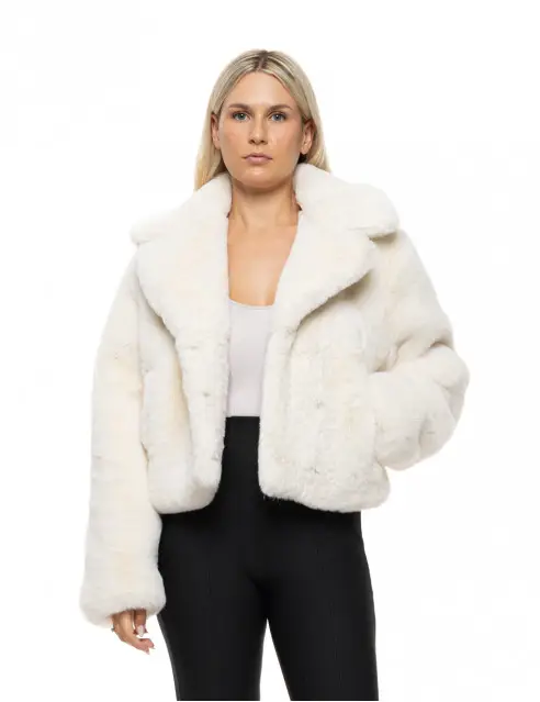 Splendid Short Fur Coat