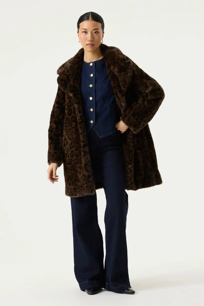 We Are Garcia Printed Coat